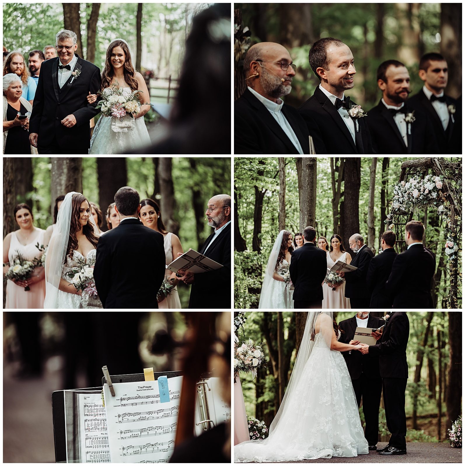 Majestic Woods Wedding Ceremony