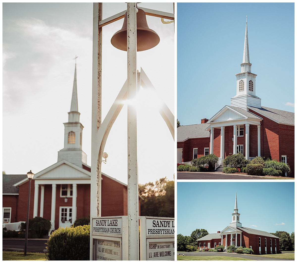 Intimate Summer Church Wedding 