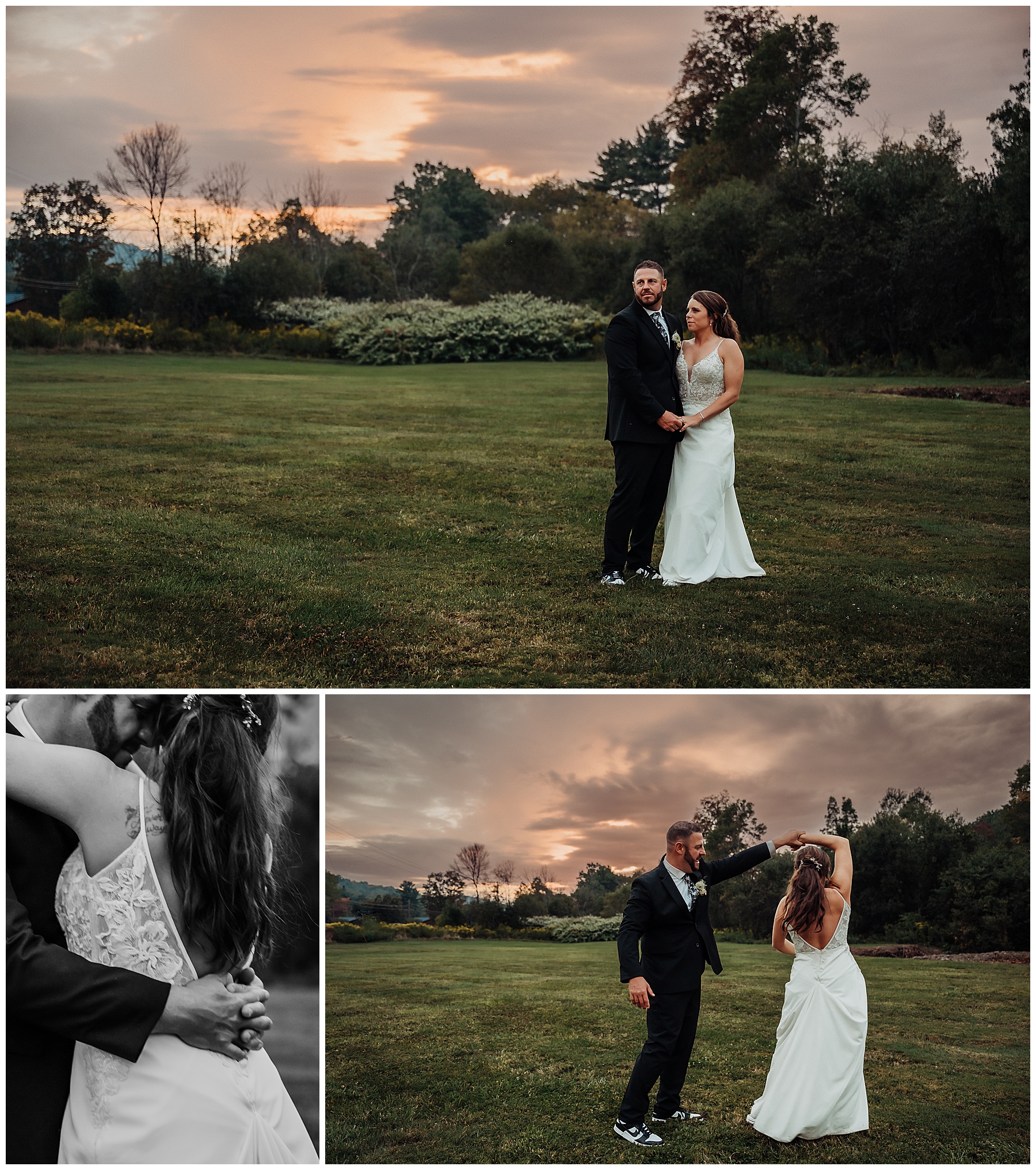 Sunset Bride and Groom Portraits
Model T Inn Wedding