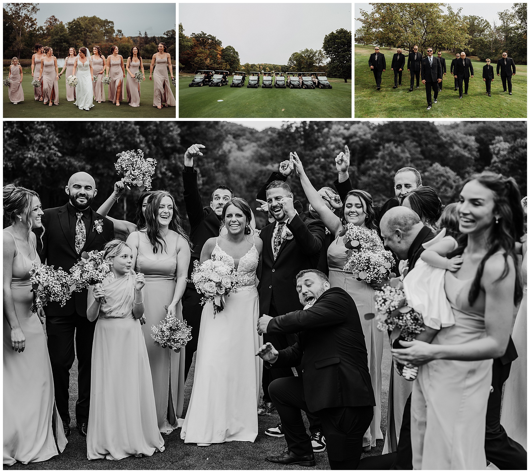 Olean, NY Wedding Party