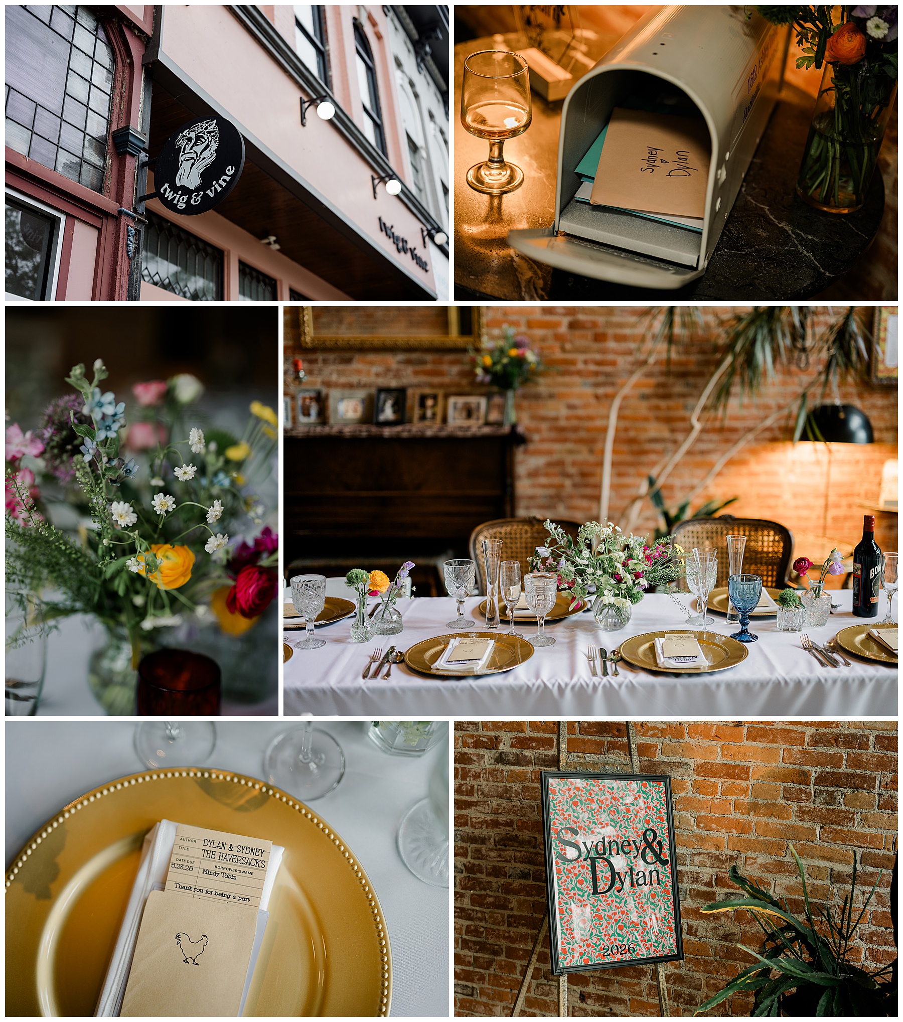 Details at Twig & Vine