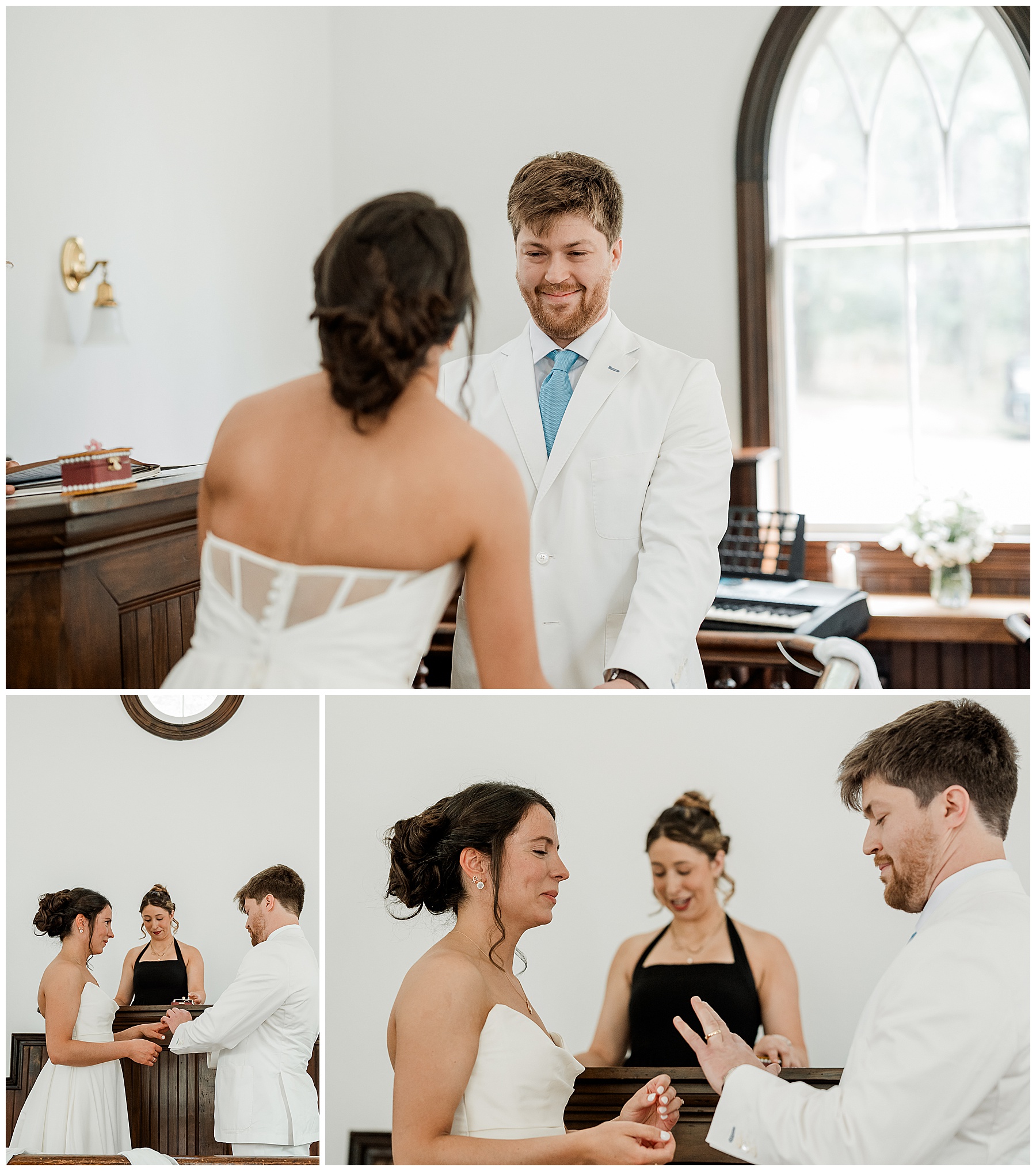 ceremony at Dorsey Chapel