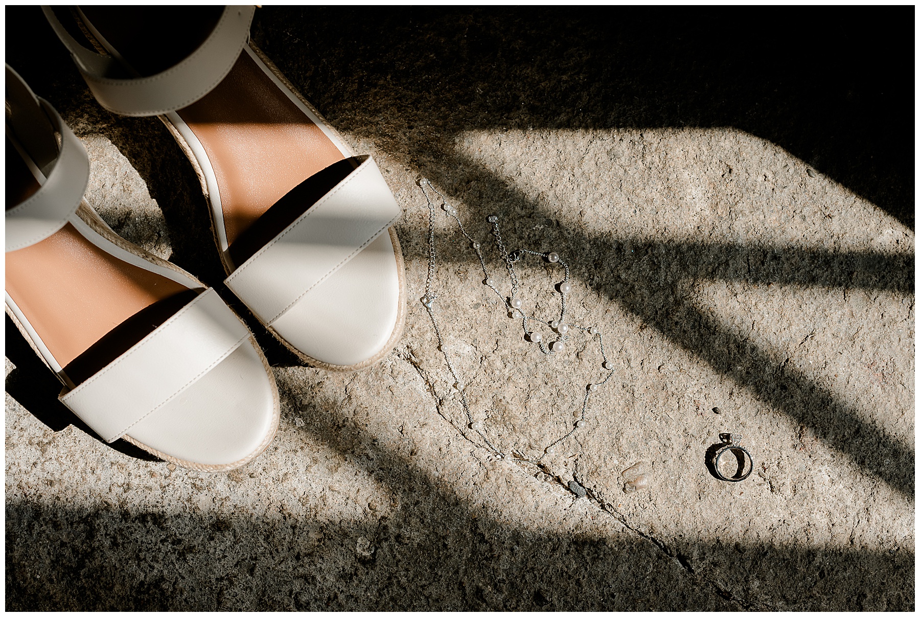 Bride wedding details